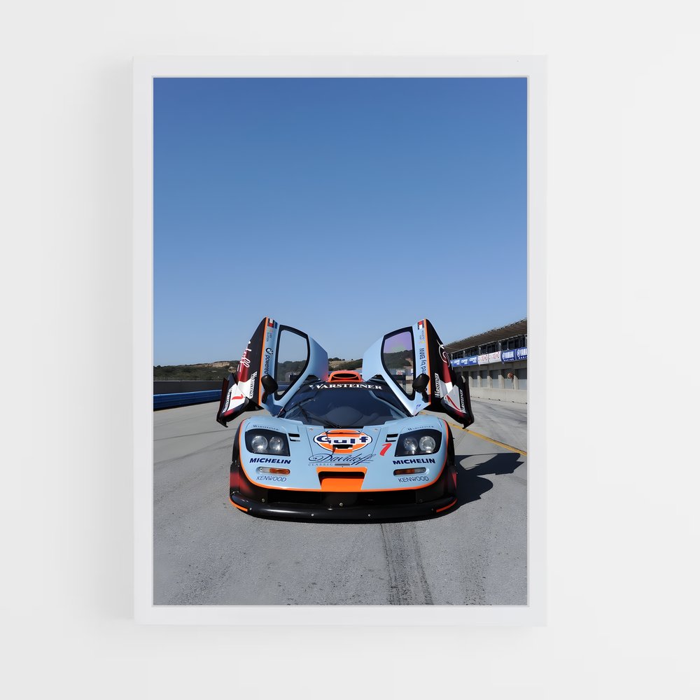Poster La Légende de la Vitesse – affiche Mclaren (vue 3)